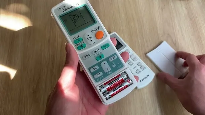Remote hết pin hoặc pin yếu